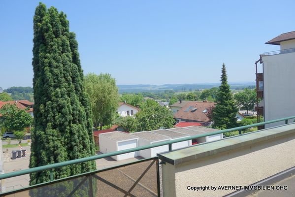 Blick von der Dachterrasse