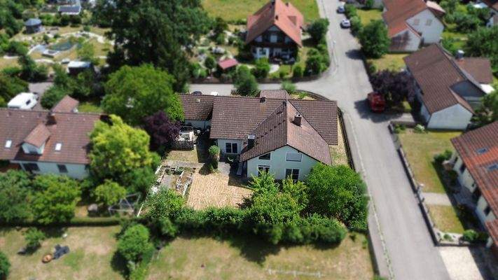 Rückansicht - Drohne