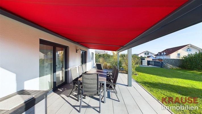 Überdachte Terrasse