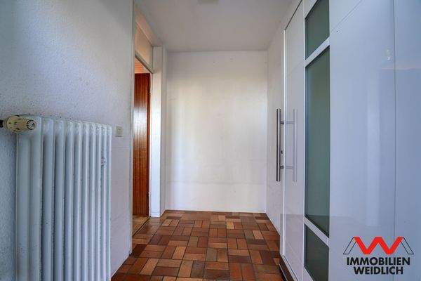 Windfang im Erdgeschoss