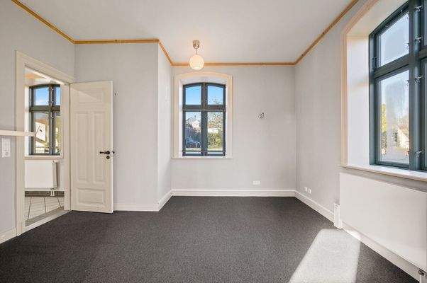 Büroräume im Erdgeschoss