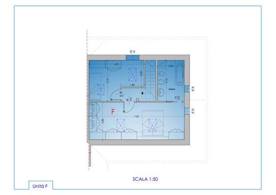 Grundriss des Dachgeschosses