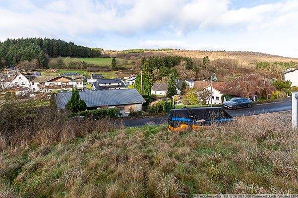 Ausblick vom Grundstück