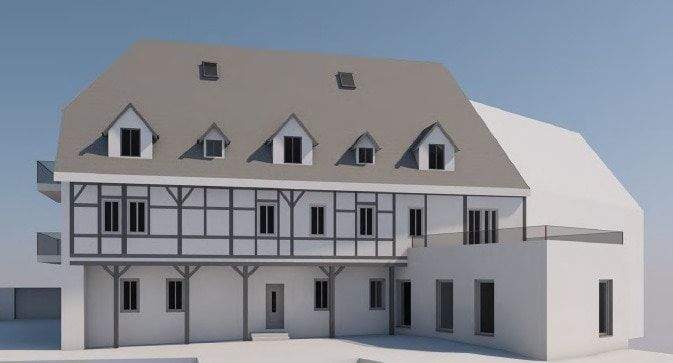 Beispiel Hofansicht nach Sanierung