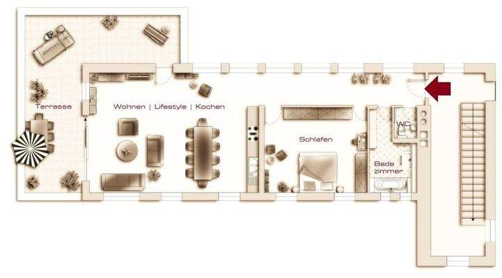 Grundriss | 1. Obergeschoss