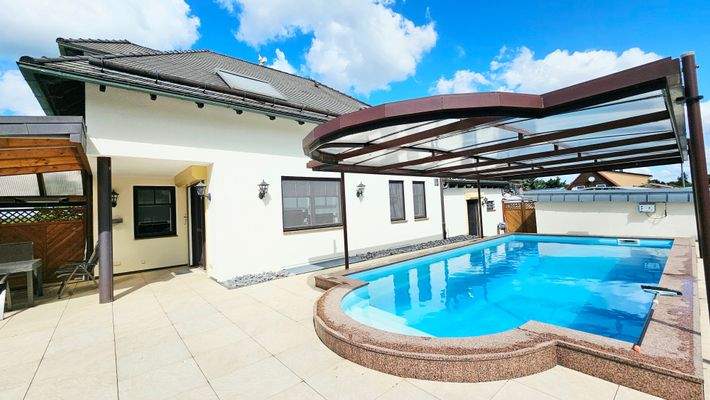 Hausansicht Gartenseite