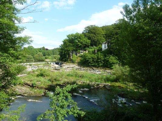 Umgebung: Wasserfall Schladern