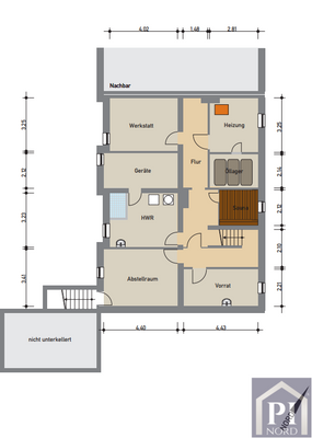 Grundriss Kellergeschoss