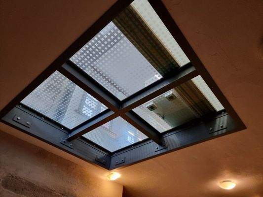 Sichtfenster im Boden 