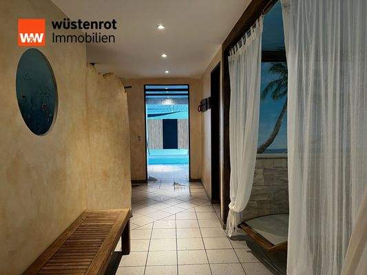 Sauna- und Wellnessbereich