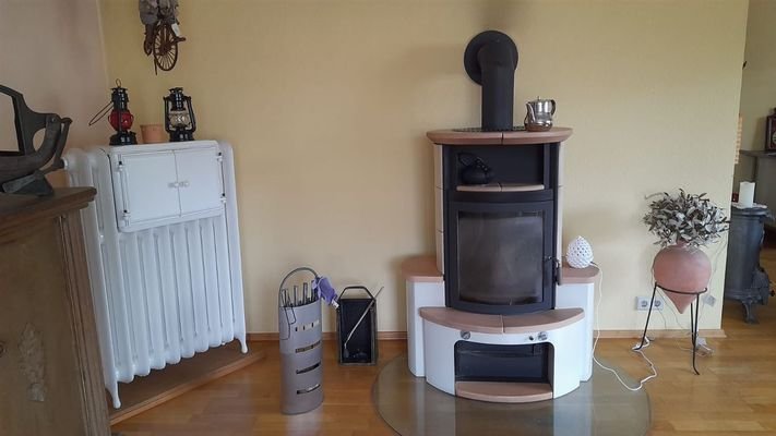 Kaminofen Eßzimmer