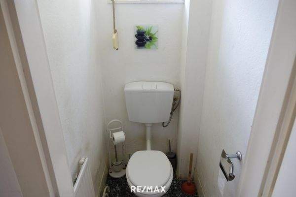 WC im Erdgeschoss