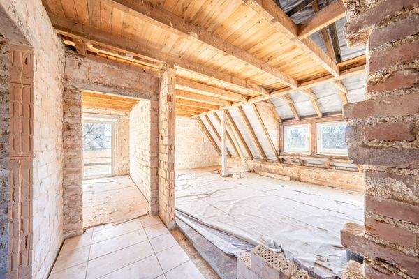 Flur Blick zum Schlafzimmer