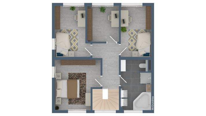 Grundriss Obergeschoss