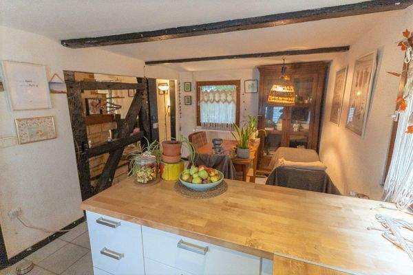 Blick aus der Küche