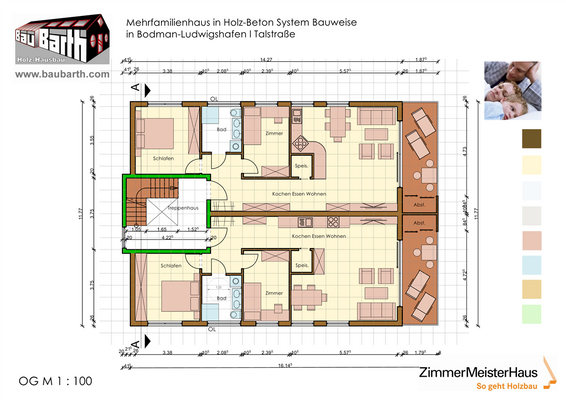 Grundriss Obergeschoss