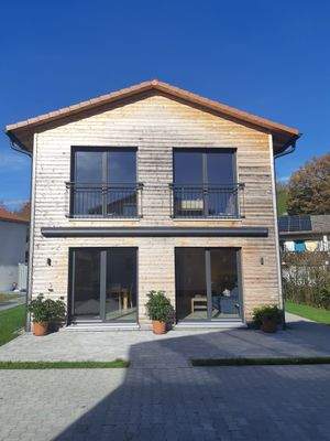 Holzhaus Südansicht