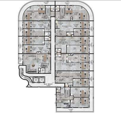 Centrally Located Commercial Properties Near the Beach in Alanya