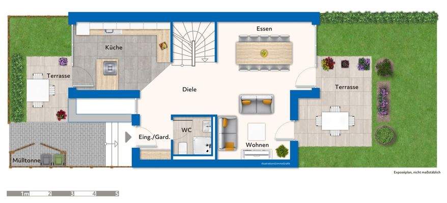 Grundriss Erdgeschoss