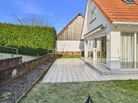 Terrasse zum Wohnbereich