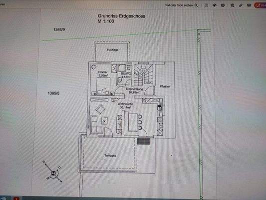 Grundriss Erdgeschoß