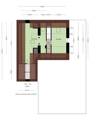 Grundriss Obergeschoss