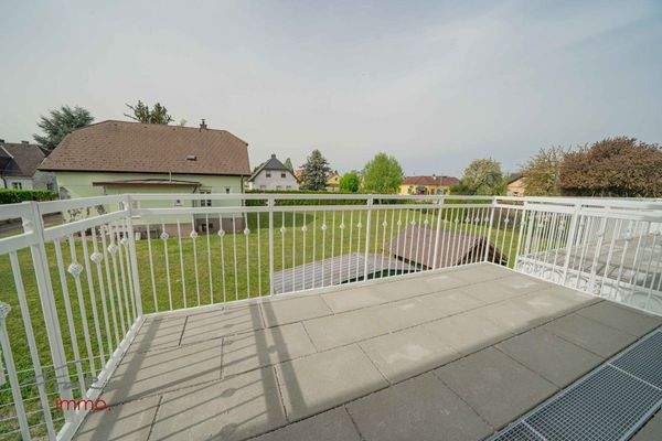 Ausblick Balkon West