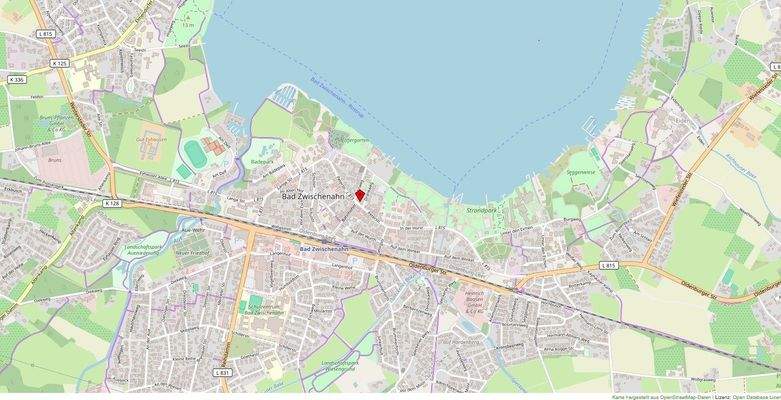 Lageplan Open Street