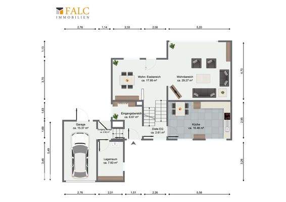 Grundriss Erdgeschoss