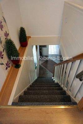 Die Treppe im Hauptgebäude