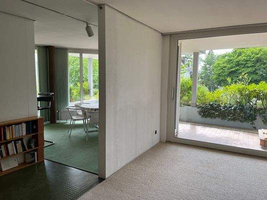 Übergang Wohnzimmer zur Essecke