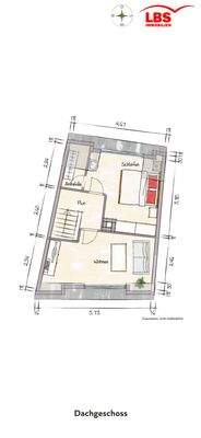 Grundriss - Dachgeschoss