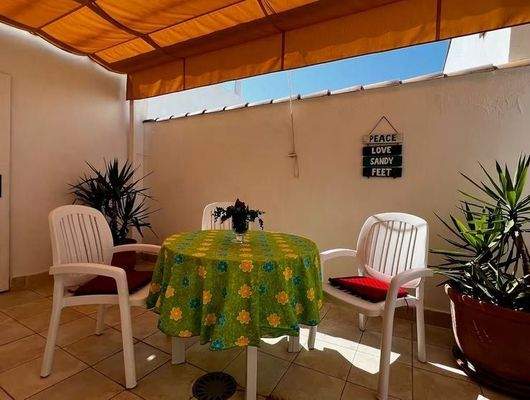 Sitzbereich im Patio