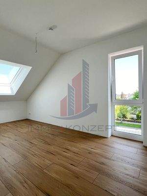 und das zweite Schlafzimmer