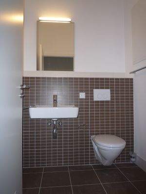 Appartement Bad mit großer Dusche