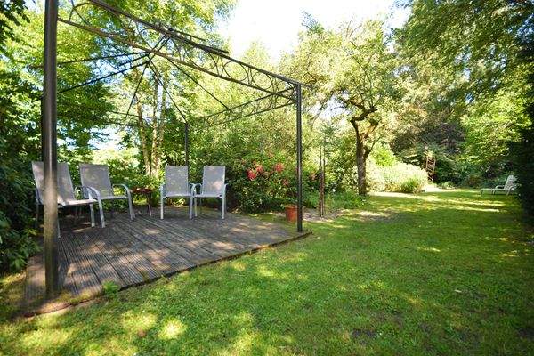 Hinteren Teil des Gartens