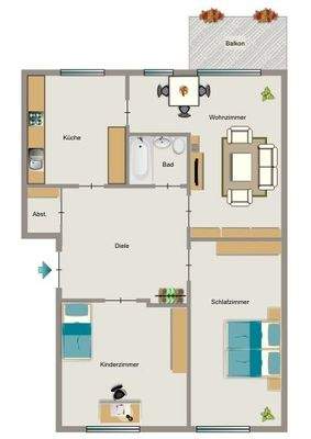 Grundriss (Beispiel)