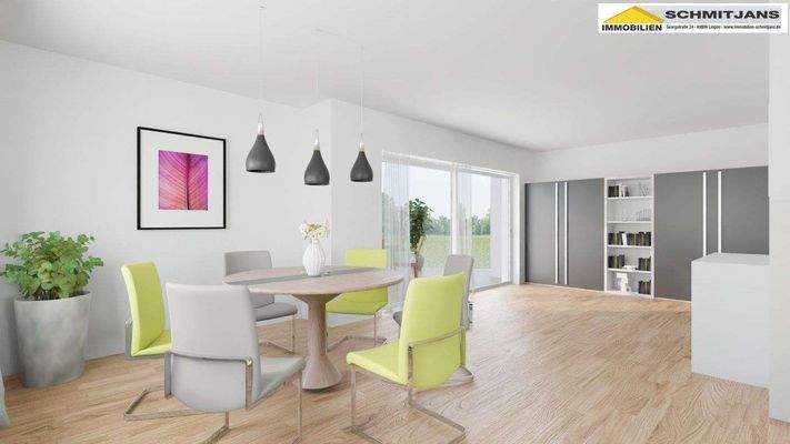 Visualisierungsbild Esszimmer EG