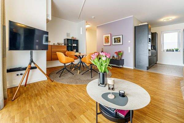 Offener Wohnbereich.