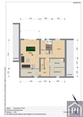 Grundriss Kellergeschoss