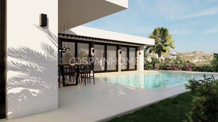 Detached Houses with Garden and Customizable Design in Mijas