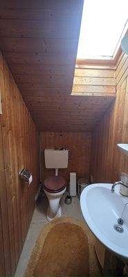 WC im Dachgeschoss