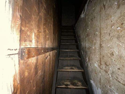 Treppe zum Dachspitz