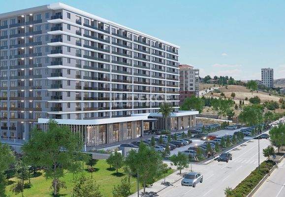 Newly-built Apartments in a Mixed Project in Ankara Çankaya