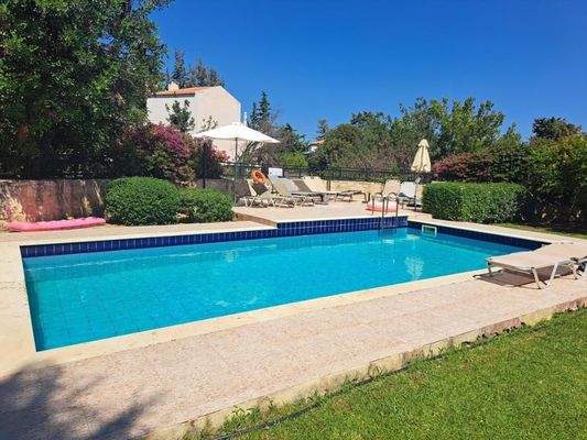 Kreta, Douliana: Charmantes Apartment mit einem Schlafzimmer und atemberaubendem Bergblick