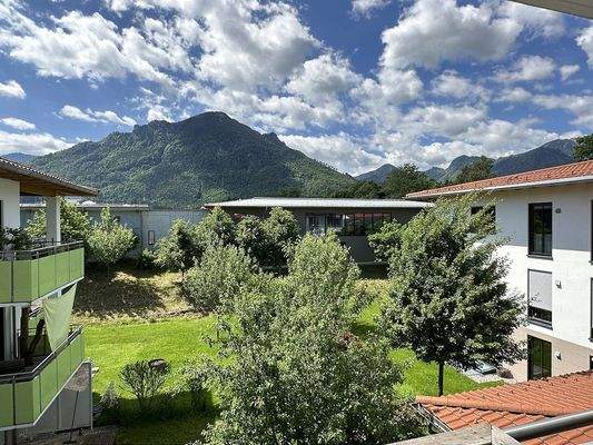 Ausblick nach Süden vom großzügigen Balkon