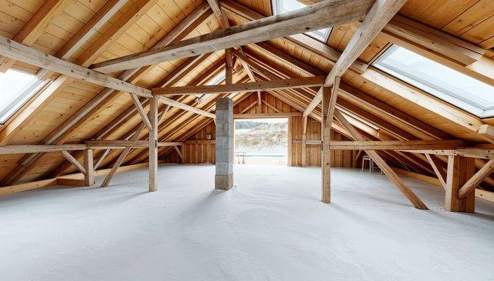 Dachboden ausbaufähig - (KI generiert)