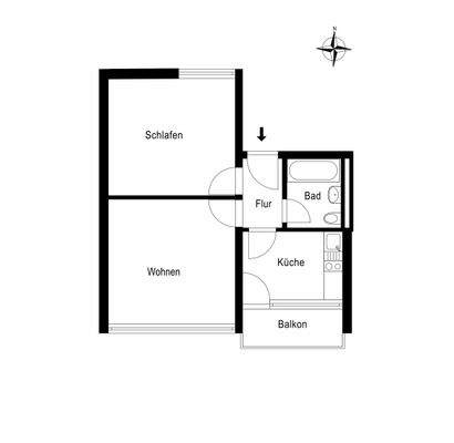 100-10-03 XX --- DS--22-01-18 --- Grundriss ETW