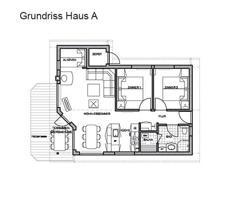 Grundriss Haustyp A