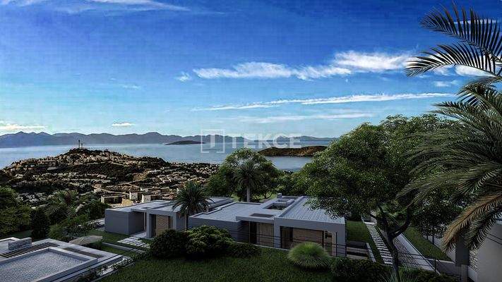 Spacious Detached Villas with Pools and Gardens in Bodrum